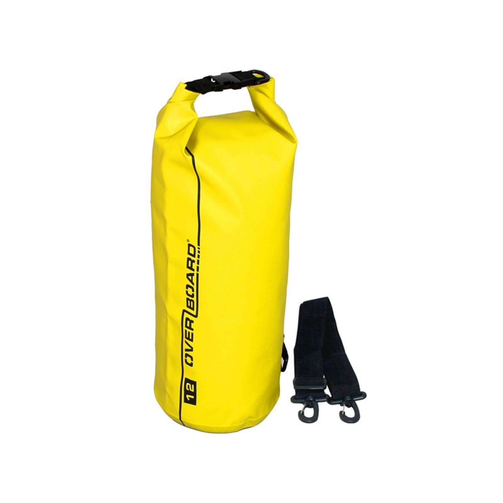 Wasserdichte Tasche Packsack Overboard 12 Liter weiß Rad Motorrad outdoor